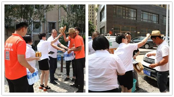 乾港集團(tuán)高層慰問(wèn)一線員工